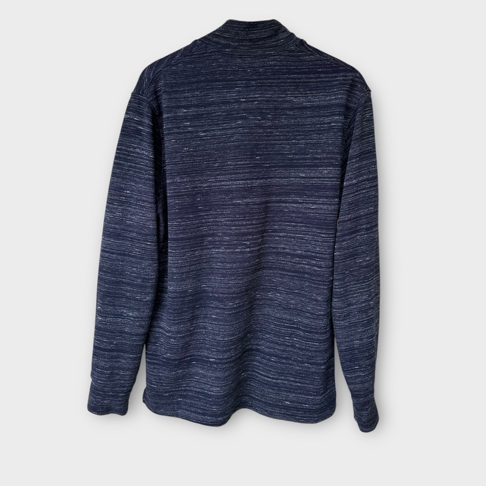 Relwen Loop Back Mock Pullover Sweater - Button H… - image 2